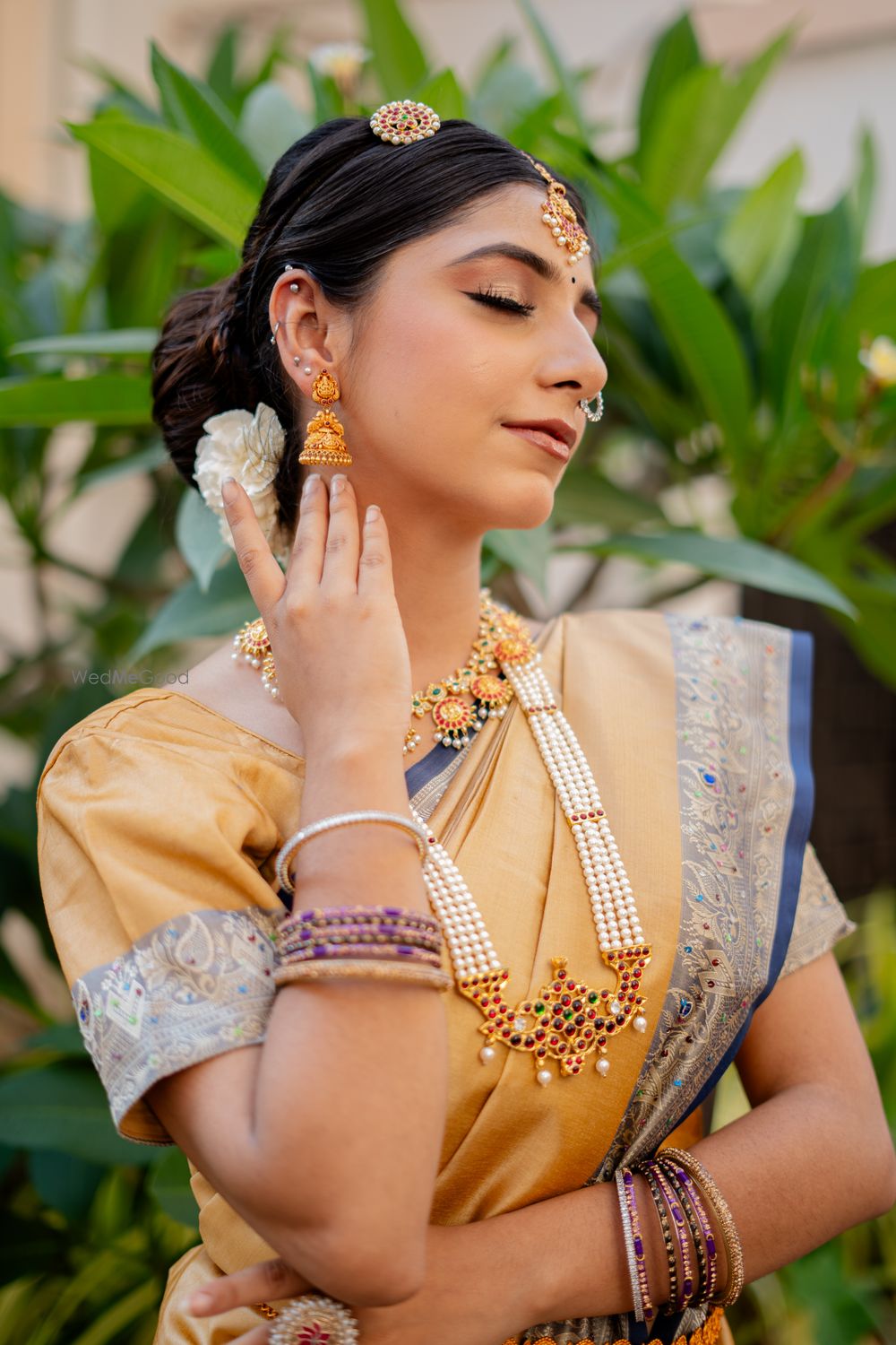 Photo From South Indian loom  - By Makeup by Priyaanka