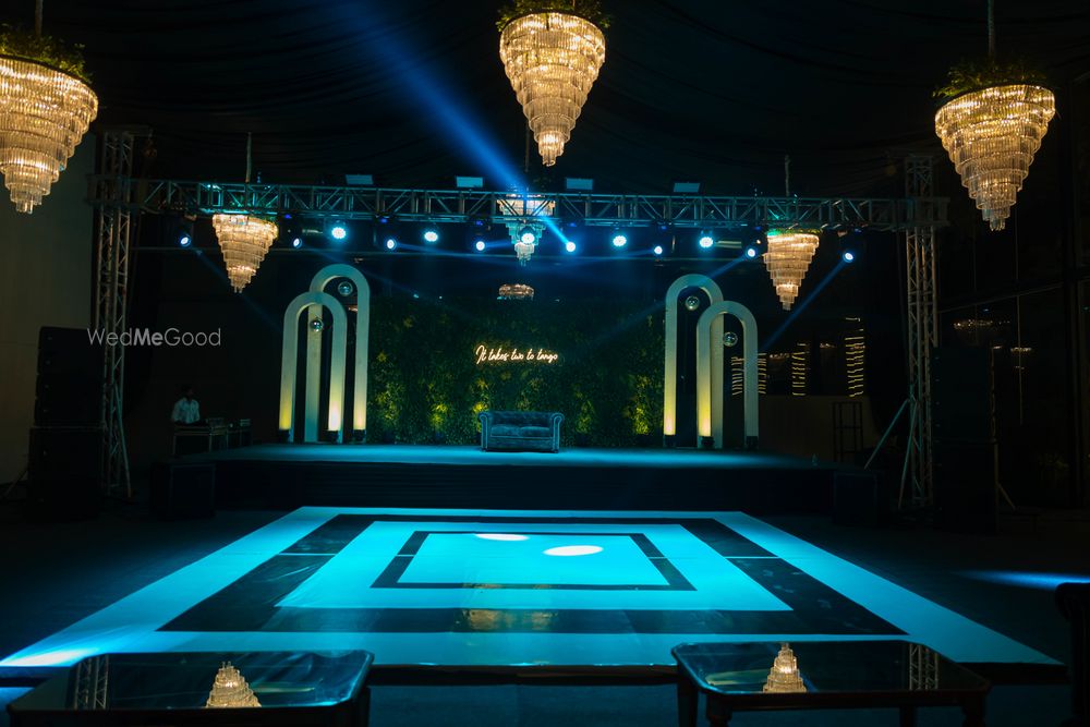 Photo From Sana-Bharat Cocktail & Sangeet (Delhi) - By Charmed Event Station