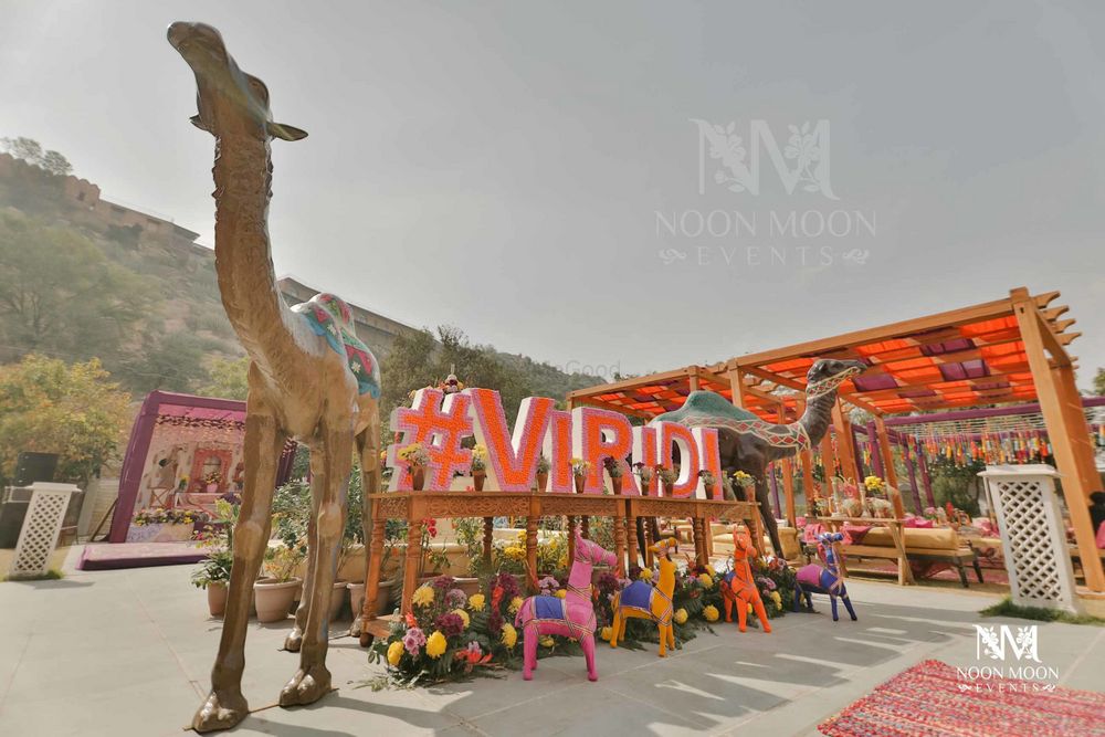 Photo From Rishu & Viraj's Mehendi at Mundota Fort - By Noon Moon Events