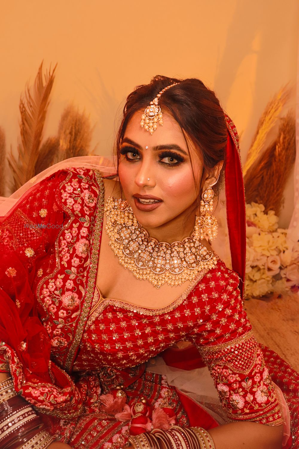 Photo From traditional phera bride in red (delhi style) - By Suniti Makeup