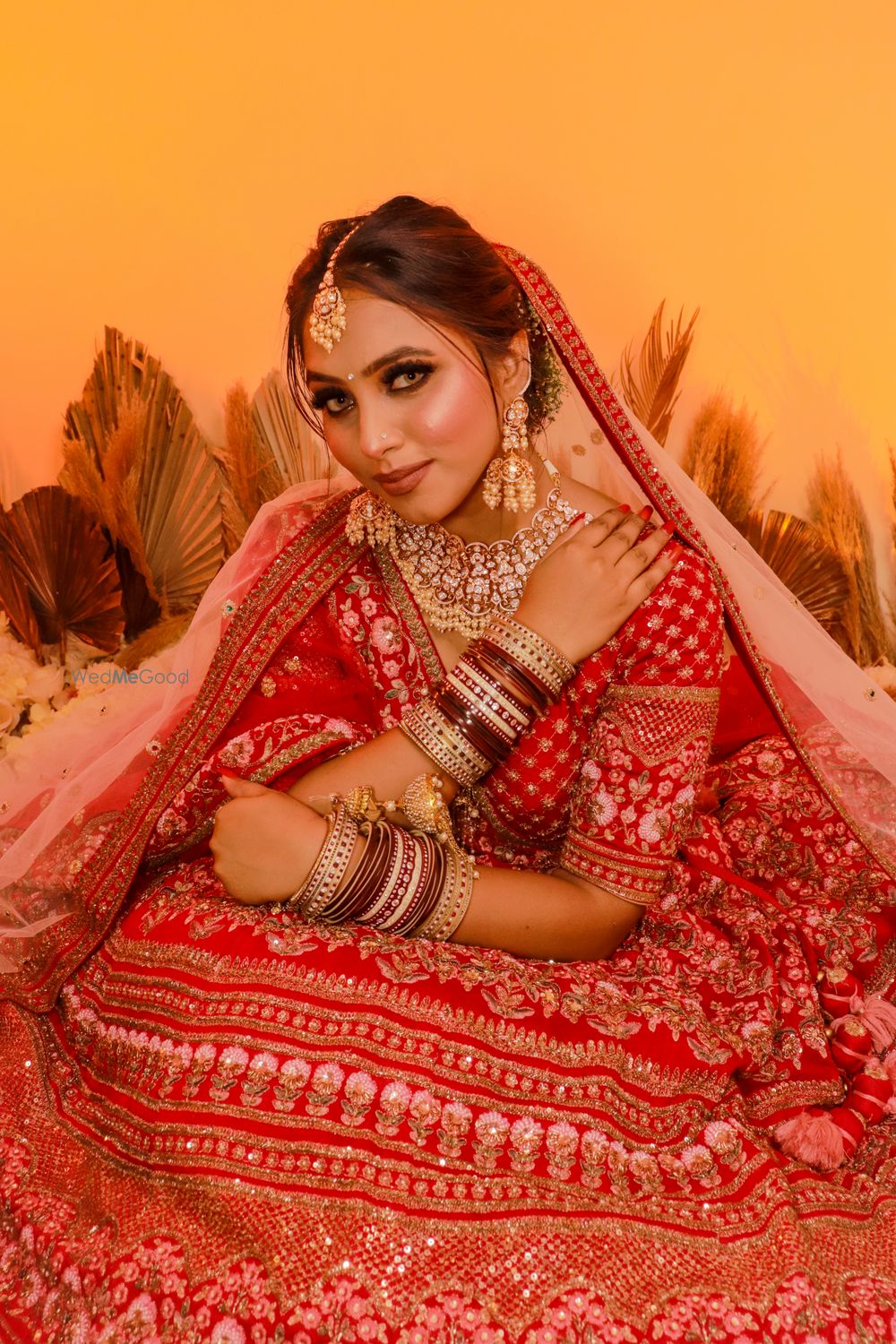 Photo From traditional phera bride in red (delhi style) - By Suniti Makeup