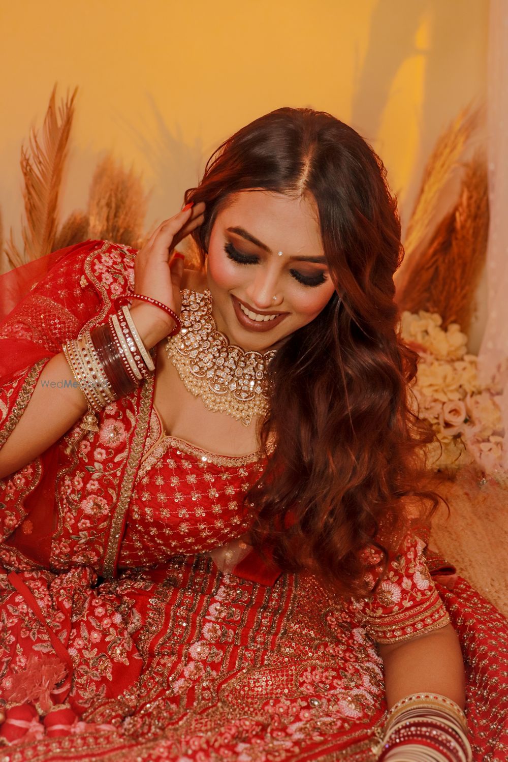 Photo From traditional phera bride in red (delhi style) - By Suniti Makeup