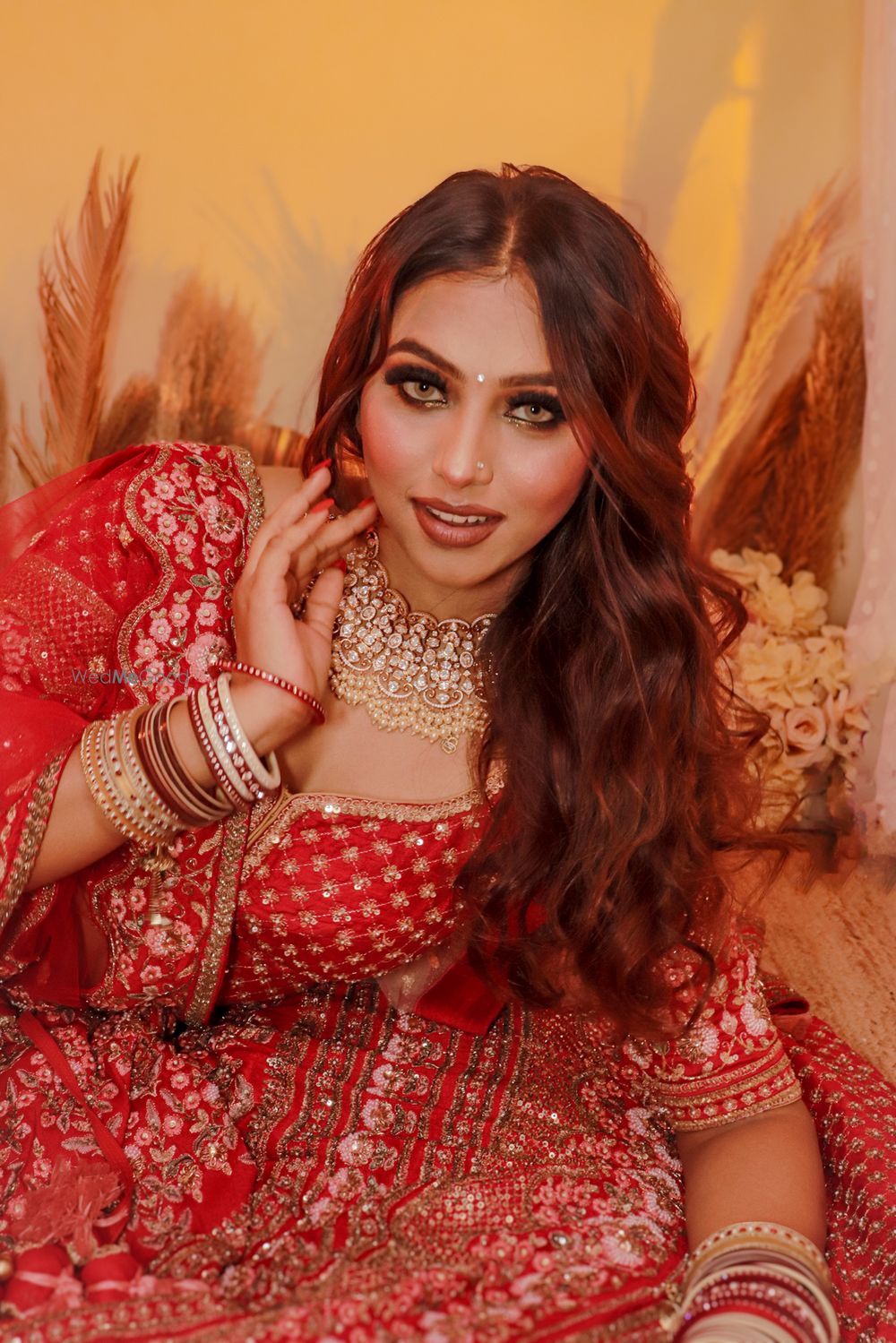 Photo From traditional phera bride in red (delhi style) - By Suniti Makeup