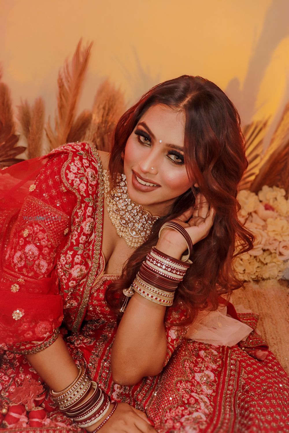 Photo From traditional phera bride in red (delhi style) - By Suniti Makeup