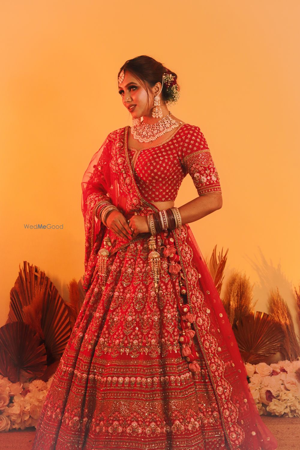 Photo From traditional phera bride in red (delhi style) - By Suniti Makeup