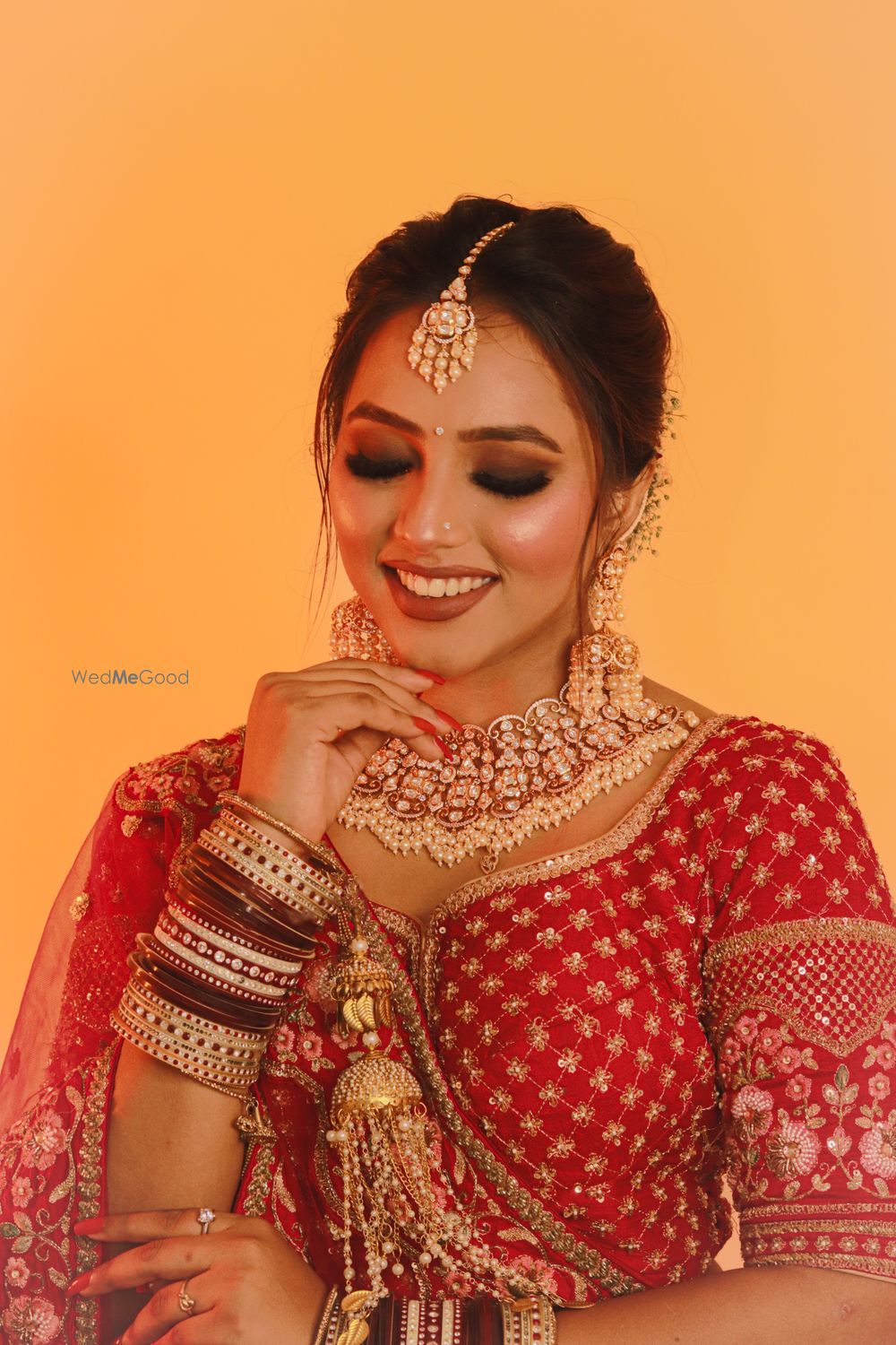 Photo From traditional phera bride in red (delhi style) - By Suniti Makeup