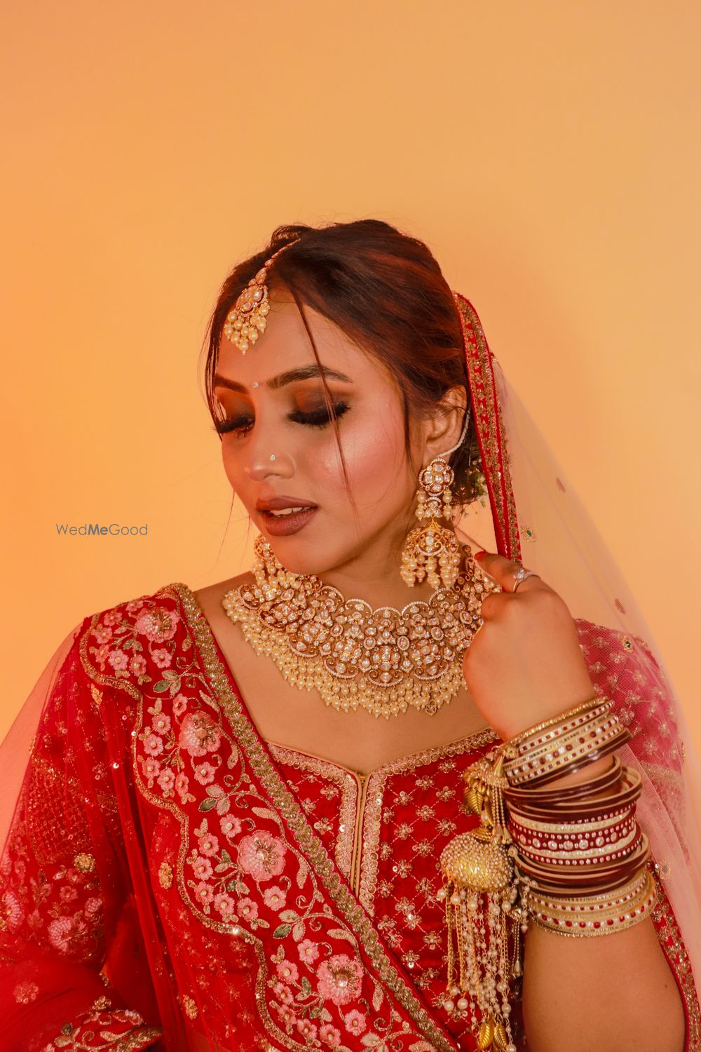 Photo From traditional phera bride in red (delhi style) - By Suniti Makeup