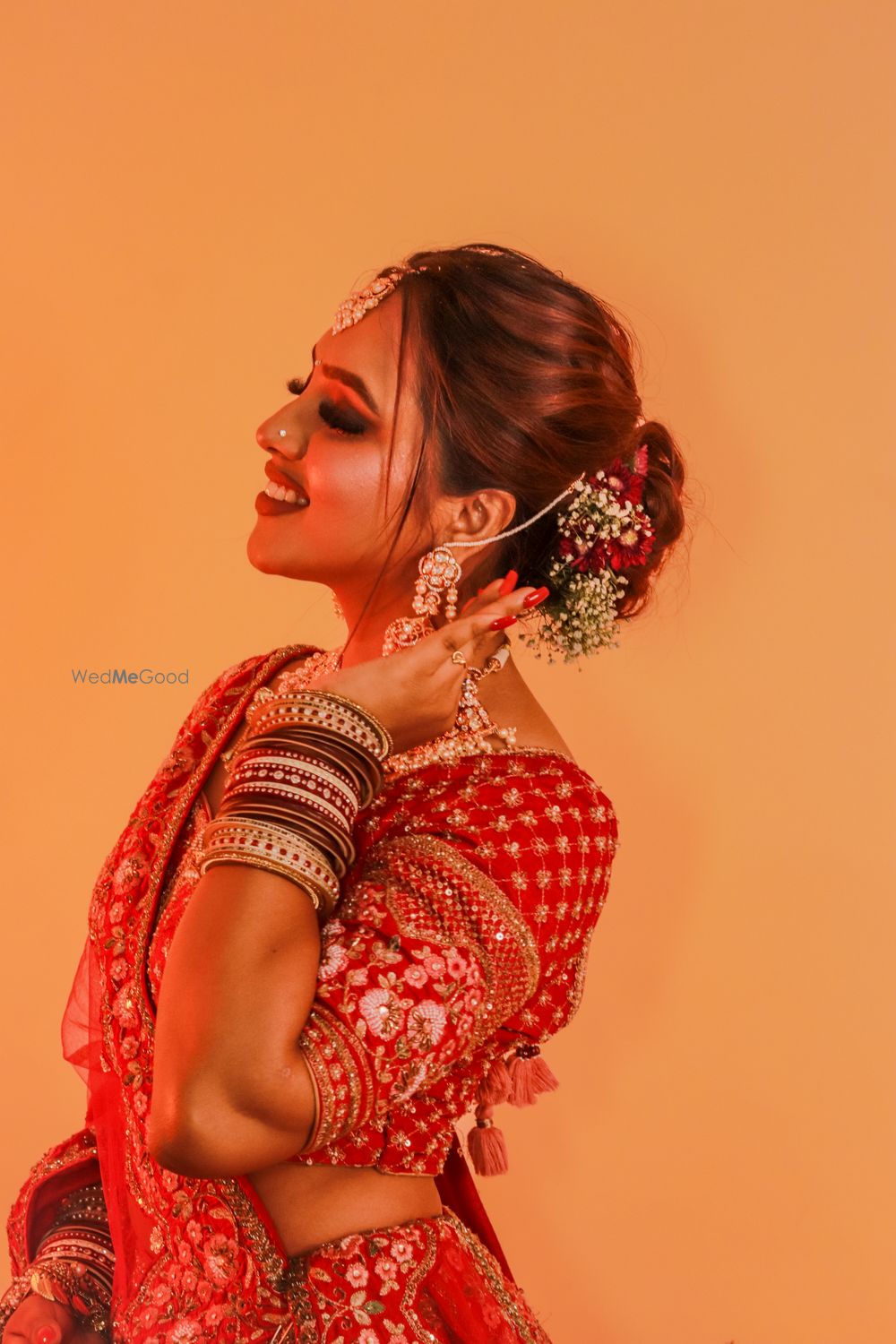 Photo From traditional phera bride in red (delhi style) - By Suniti Makeup