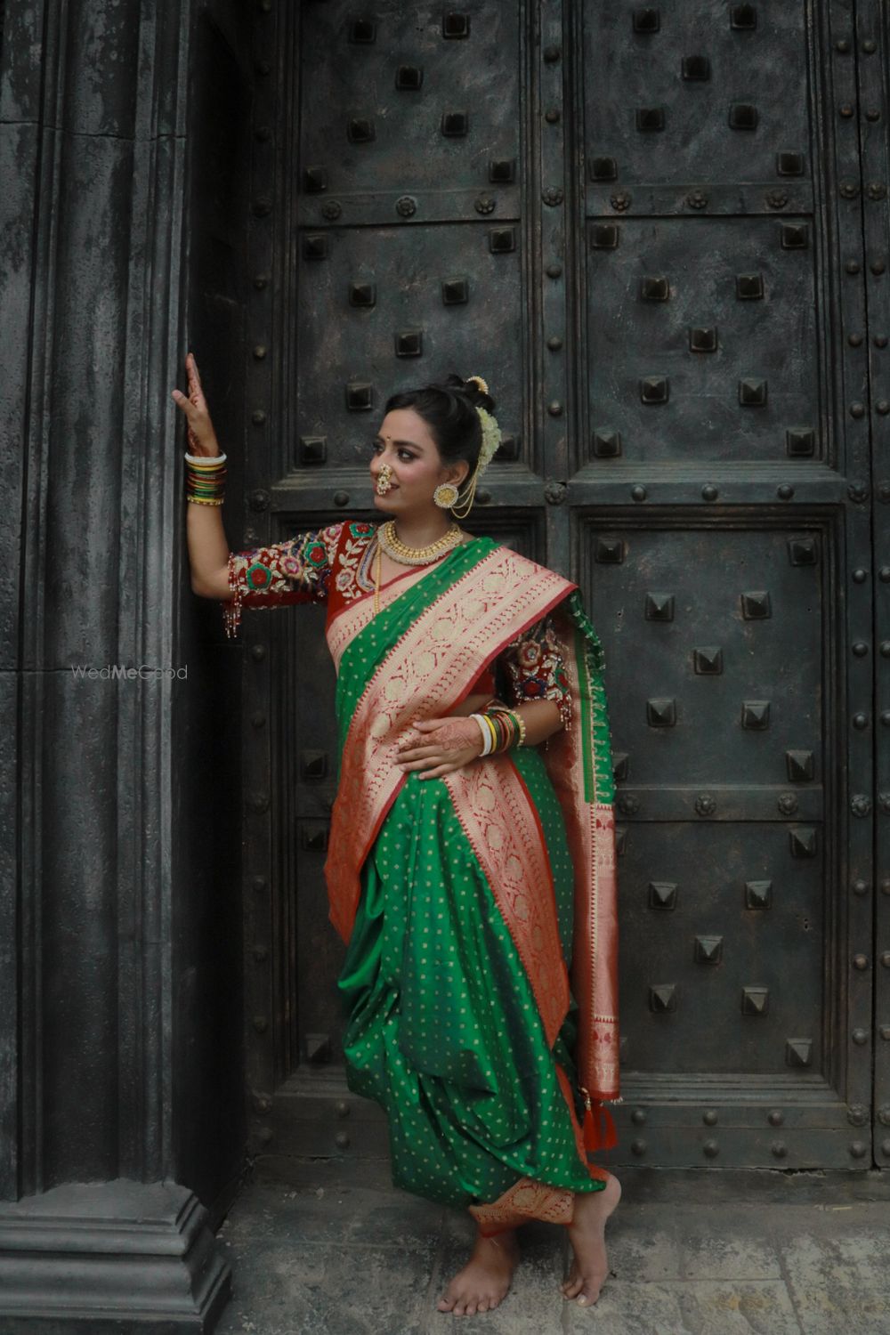 Photo From marathi bride in traditional navvari drape - By Suniti Makeup