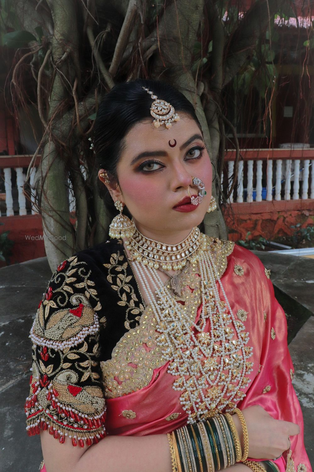 Photo From dramatic marathi bride with 12 vaar drape - By Suniti Makeup