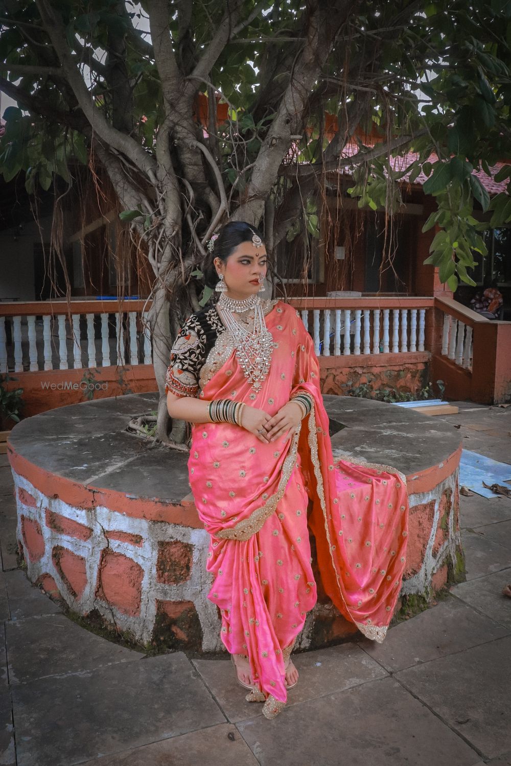 Photo From dramatic marathi bride with 12 vaar drape - By Suniti Makeup