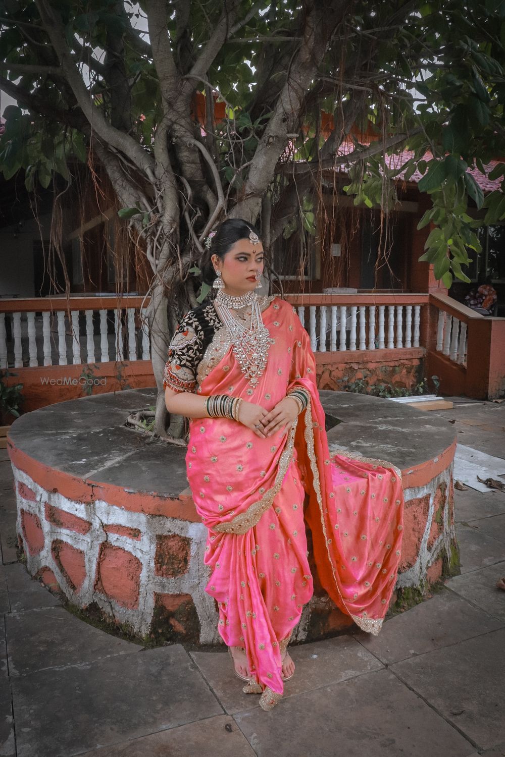 Photo From dramatic marathi bride with 12 vaar drape - By Suniti Makeup