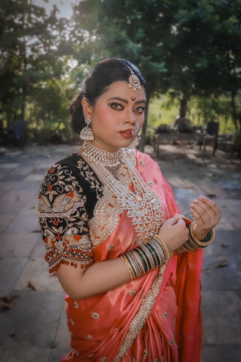 Photo From dramatic marathi bride with 12 vaar drape - By Suniti Makeup