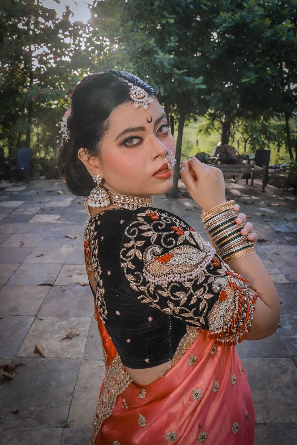 Photo From dramatic marathi bride with 12 vaar drape - By Suniti Makeup