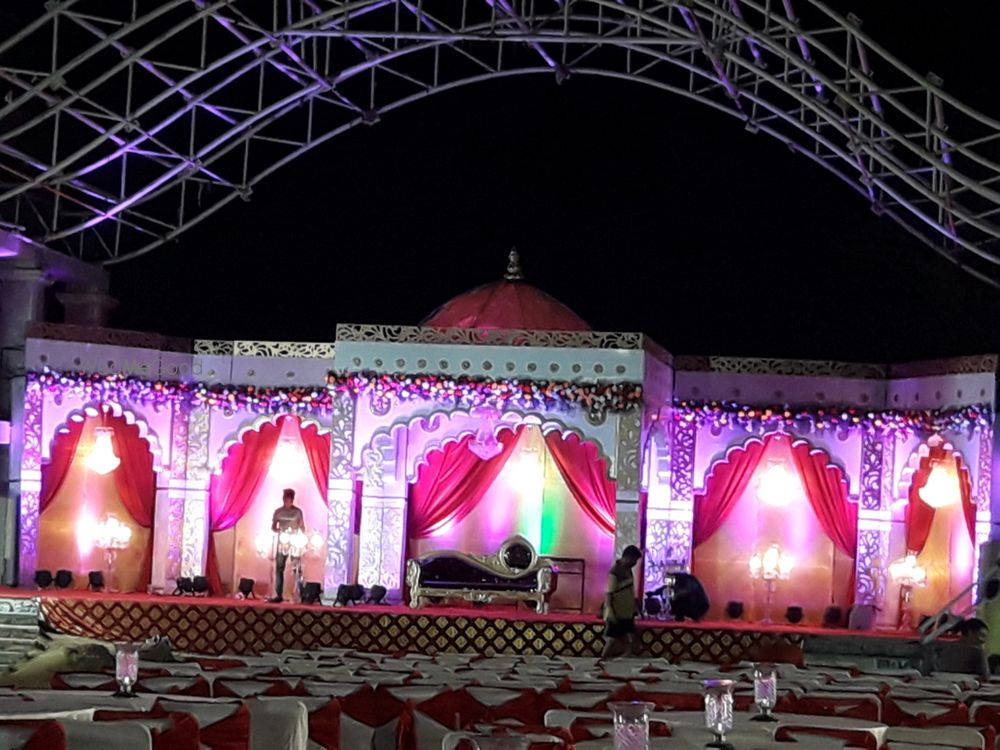 Photo From most elegant Wedding reception stage - By Gala Events