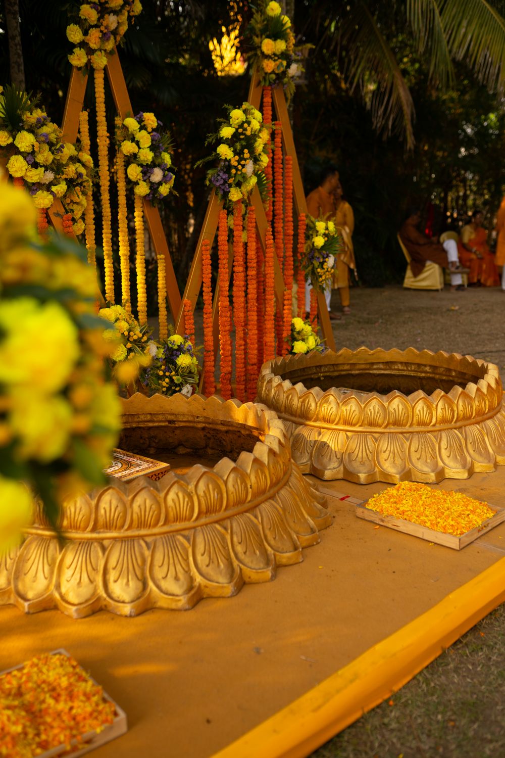 Photo From Haldi @ Ganga Kutir - By Weddings by Neil & Paul