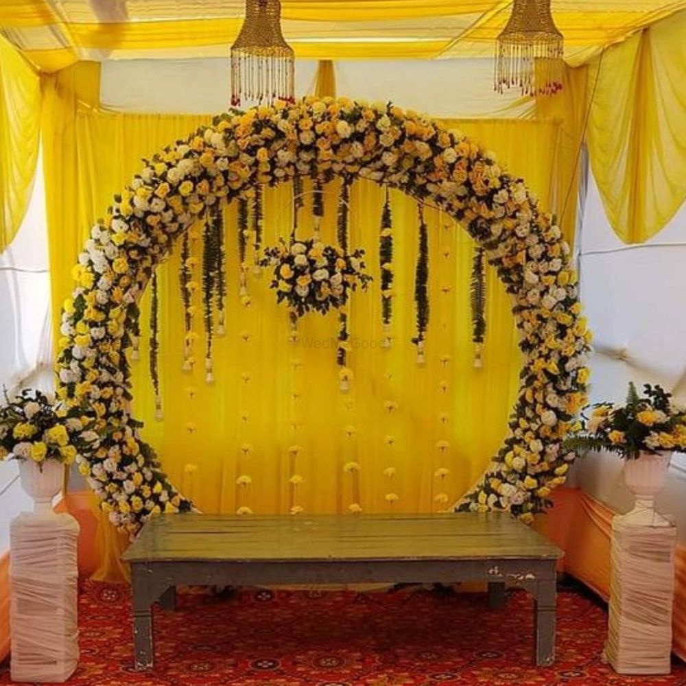 Photo From Haldi Decor - By The Blooming Story India