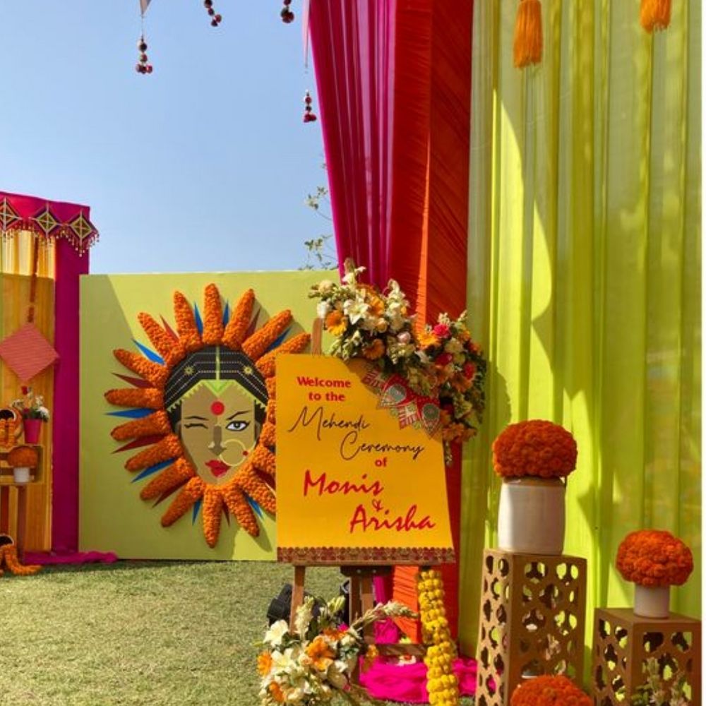 Photo From Mehandi Decor - By The Blooming Story India