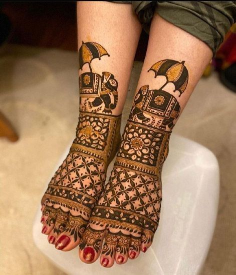 Photo From LEG MEHANDI DESIGN - By Ajay Mehandi Artist