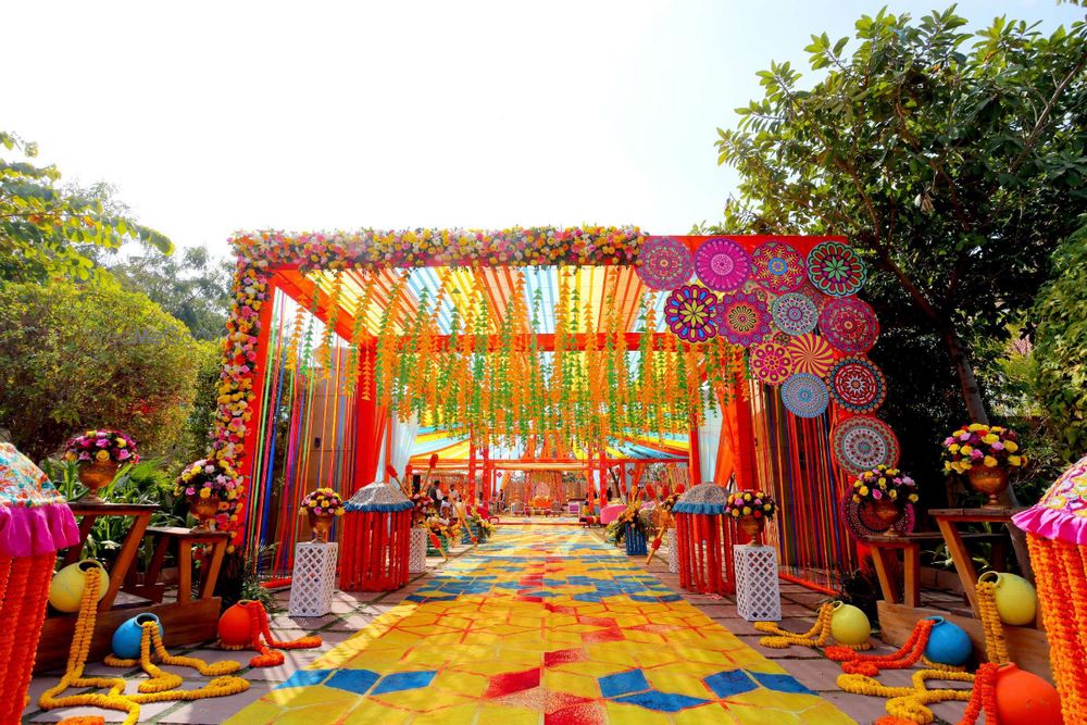 Photo From Flowery Haldi - By Wedding Diaries by FNC