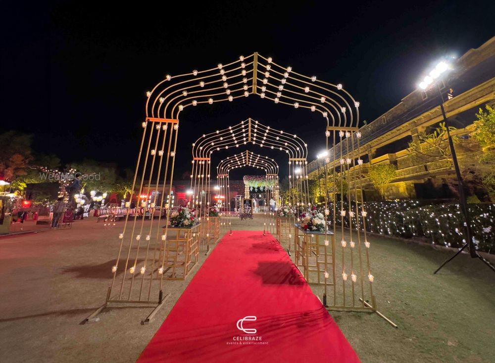 Photo From Royal red theme wedding - By Celibraze Events & Entertainment