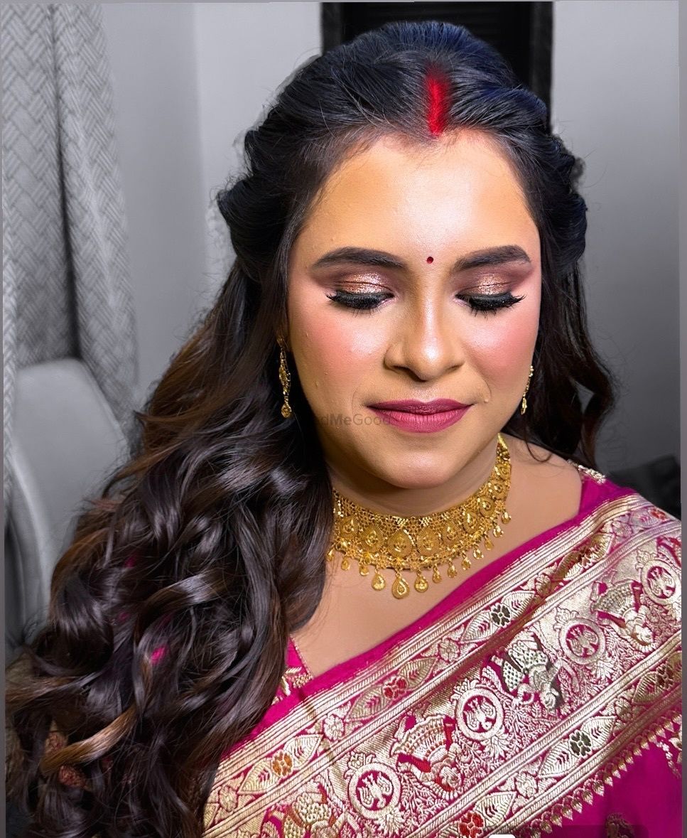Photo From Payal Akhuli’s Reception - By Sneha Bhowmick Makeup