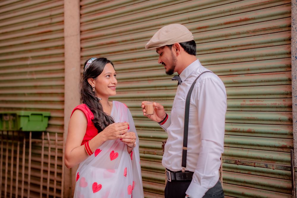 Photo From Tushar & Shruti Retro Style Pre Wedding - By Tejas Shinde Photography