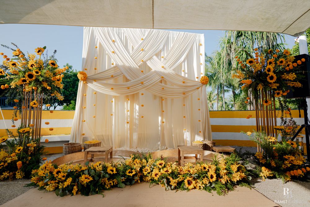 Photo From Pragna x Sahil - Sydney - Haldi + PoolParty - Le Meridien Khao Lak, (Phuket, Thailand) - By Weddings By Evensia