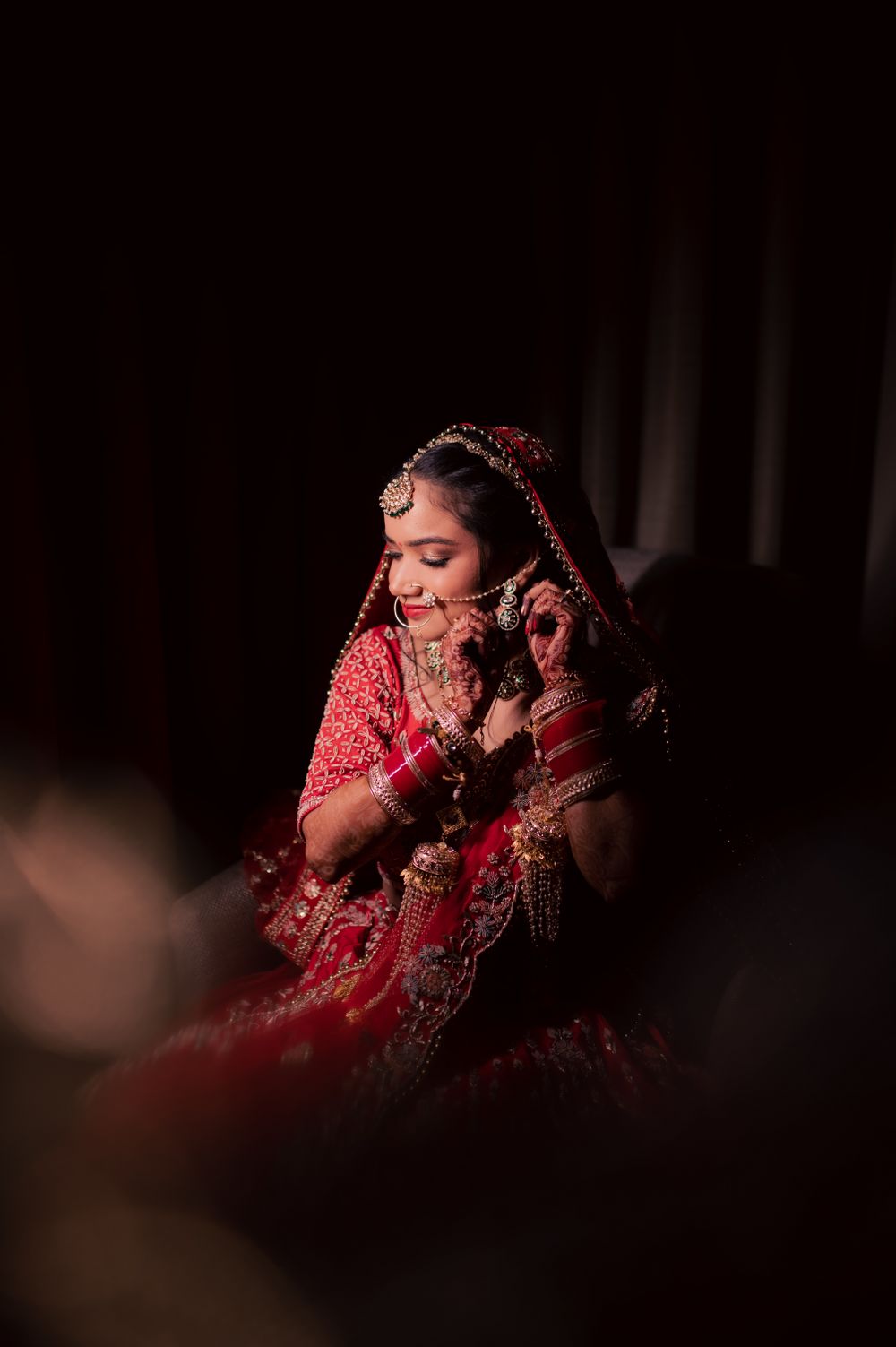 Photo From Pragya's bridal portraits - By Grand Lens Studio