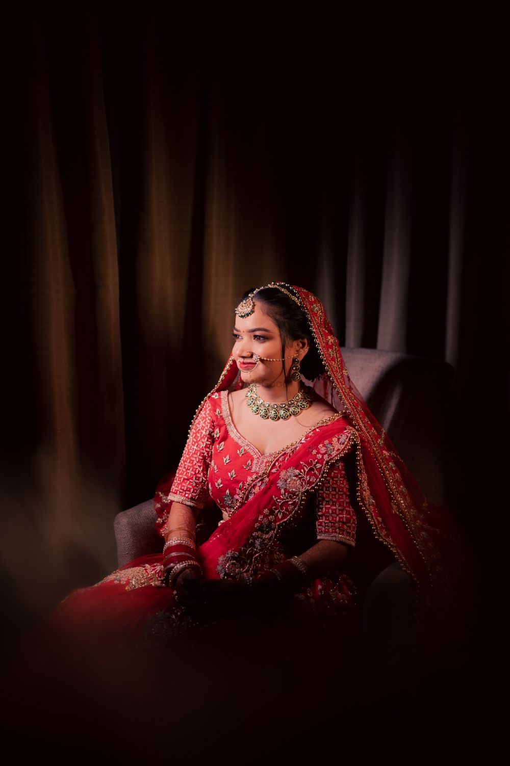 Photo From Pragya's bridal portraits - By Grand Lens Studio