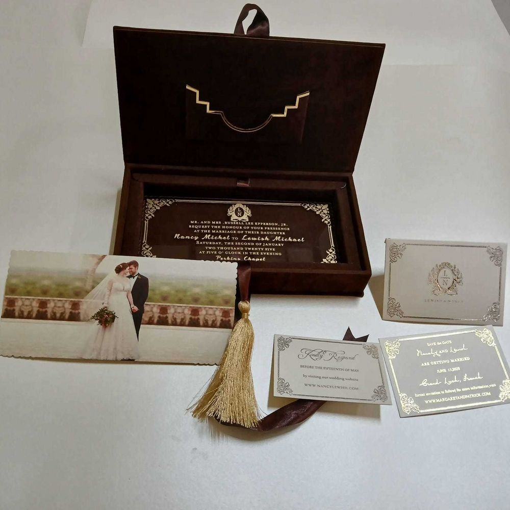 Photo From Velvet Invitation Box - By Luxury Wedding Invite & Packaging