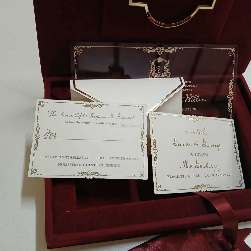 Photo From Velvet Invitation Box - By Luxury Wedding Invite & Packaging