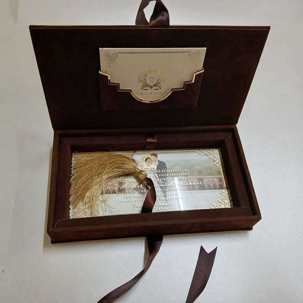 Photo From Velvet Invitation Box - By Luxury Wedding Invite & Packaging