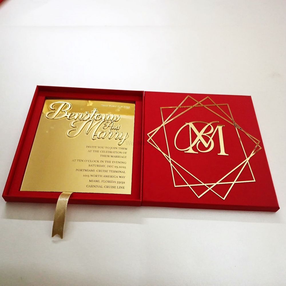 Photo From Acrylic Invitation box - By Luxury Wedding Invite & Packaging