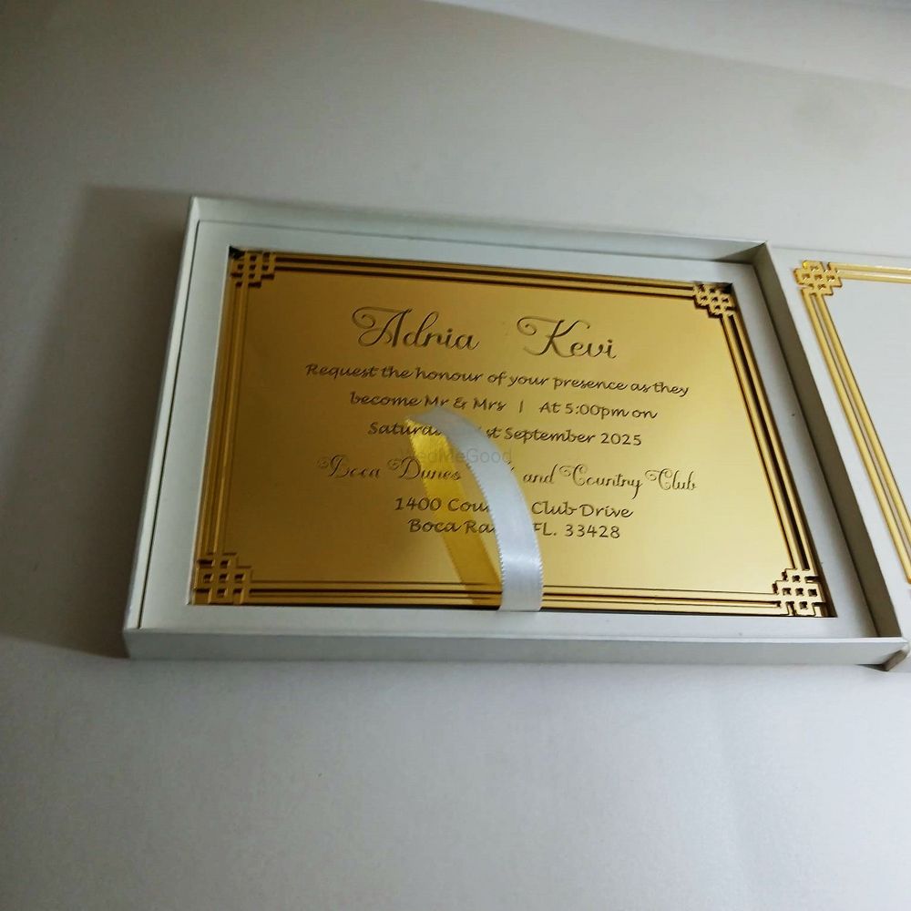 Photo From Acrylic Invitation box - By Luxury Wedding Invite & Packaging