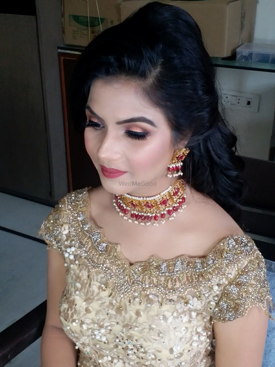 Photo From Bride Ritika (Engagement + Wedding) - By Preeti Thukral Makeup Artistry