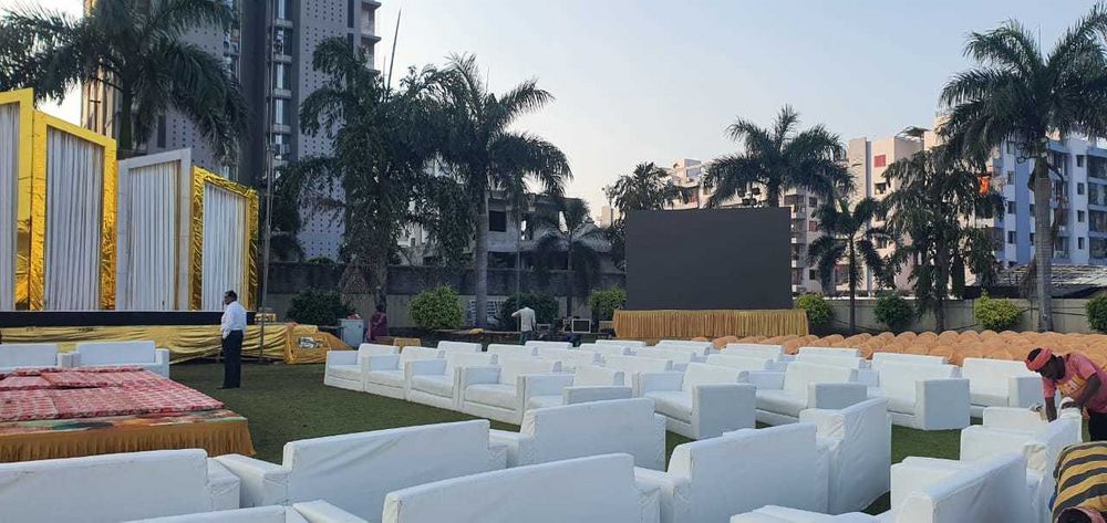 Photo From GOLDEN- SILVER WEDDING LAWN - By Saptapadi Events