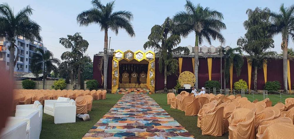 Photo From GOLDEN- SILVER WEDDING LAWN - By Saptapadi Events