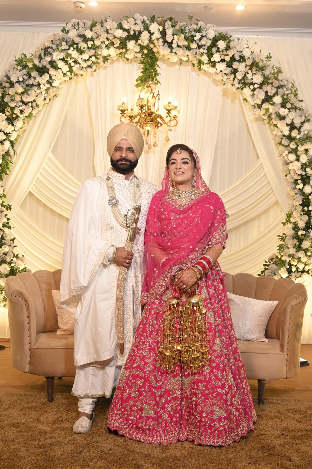 Photo From Sikh Wedding - By Surbhi Make Up Artist