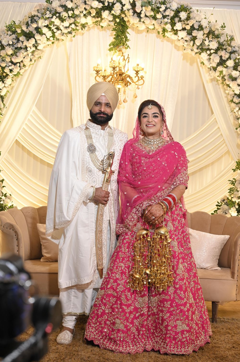 Photo From Sikh Wedding - By Surbhi Make Up Artist