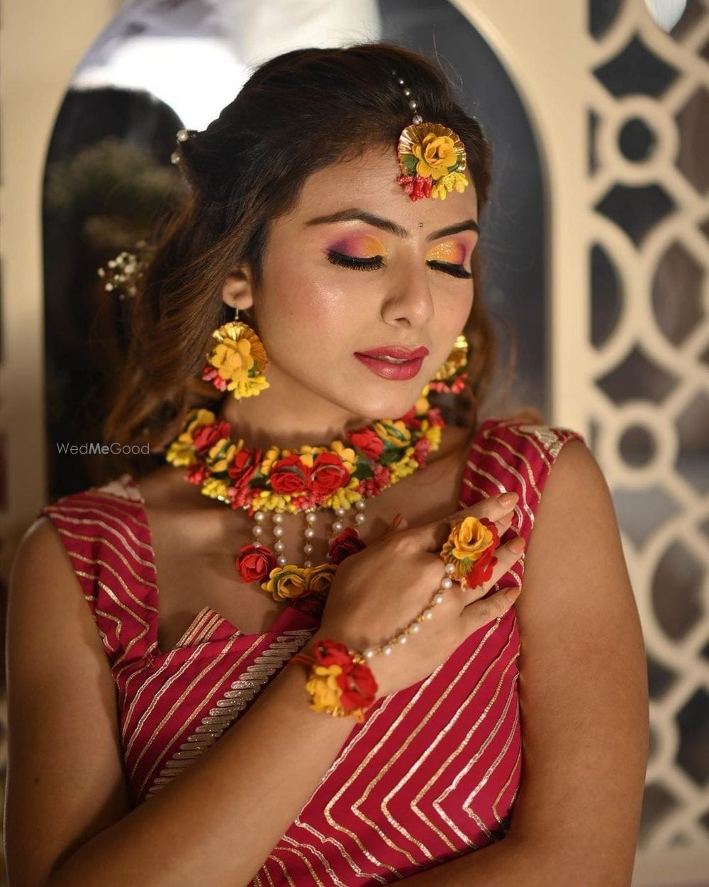 Photo From Haldi Bride  - By Dia's Makeup Mistery