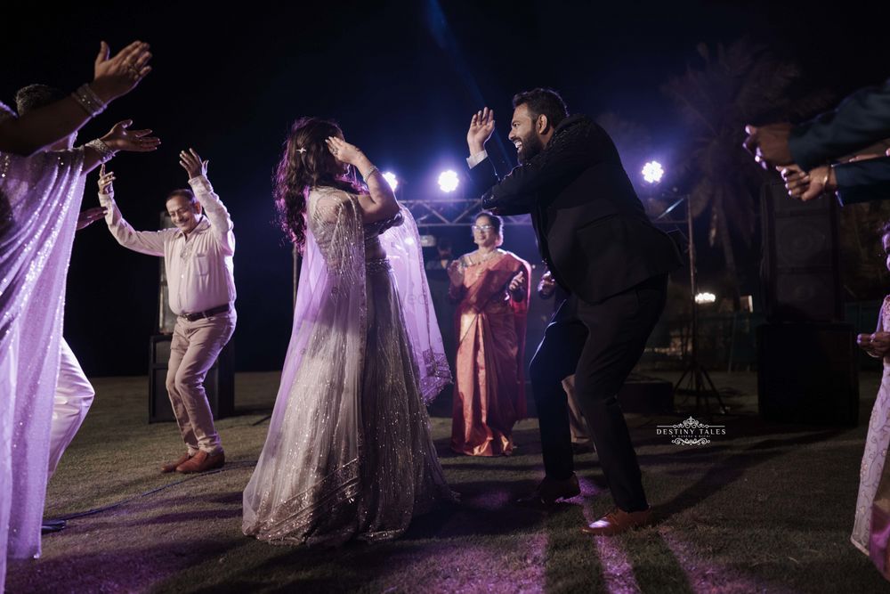 Photo From Prerna & Pragadish | Wedding Reception Photography - By Destiny Tales