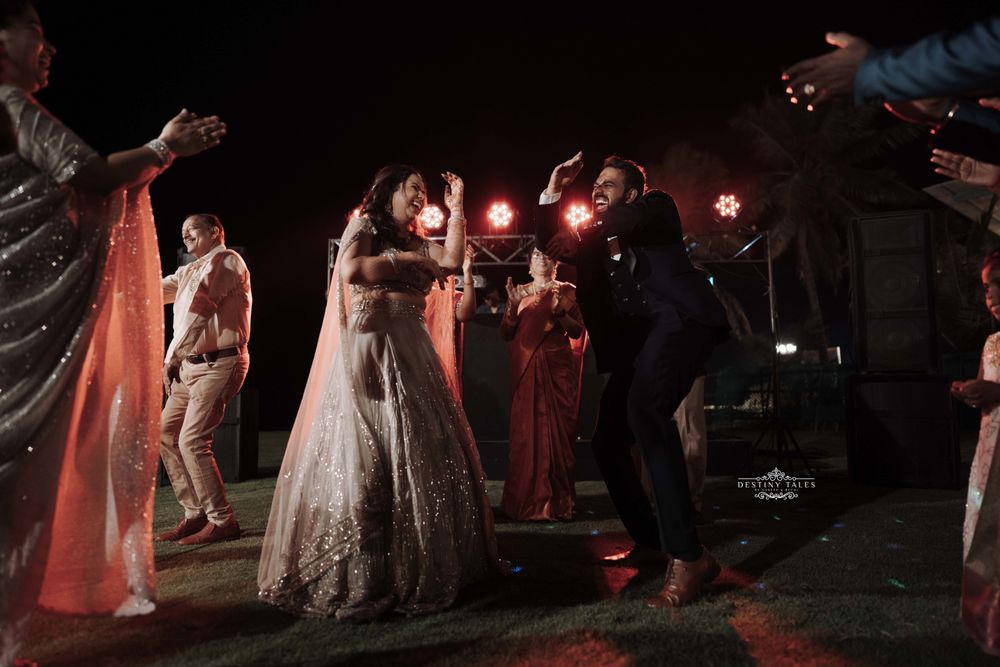 Photo From Prerna & Pragadish | Wedding Reception Photography - By Destiny Tales