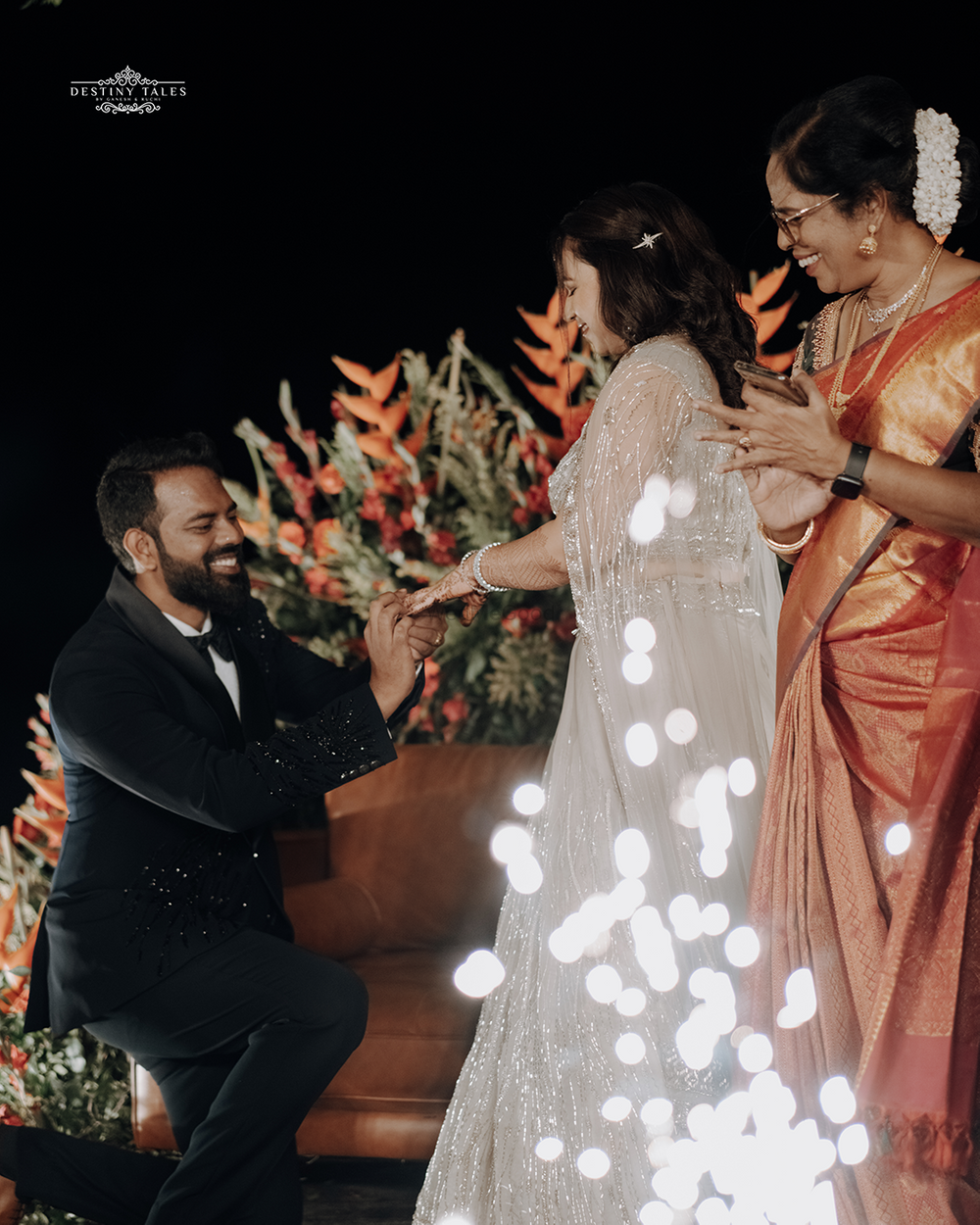 Photo From Prerna & Pragadish | Wedding Reception Photography - By Destiny Tales