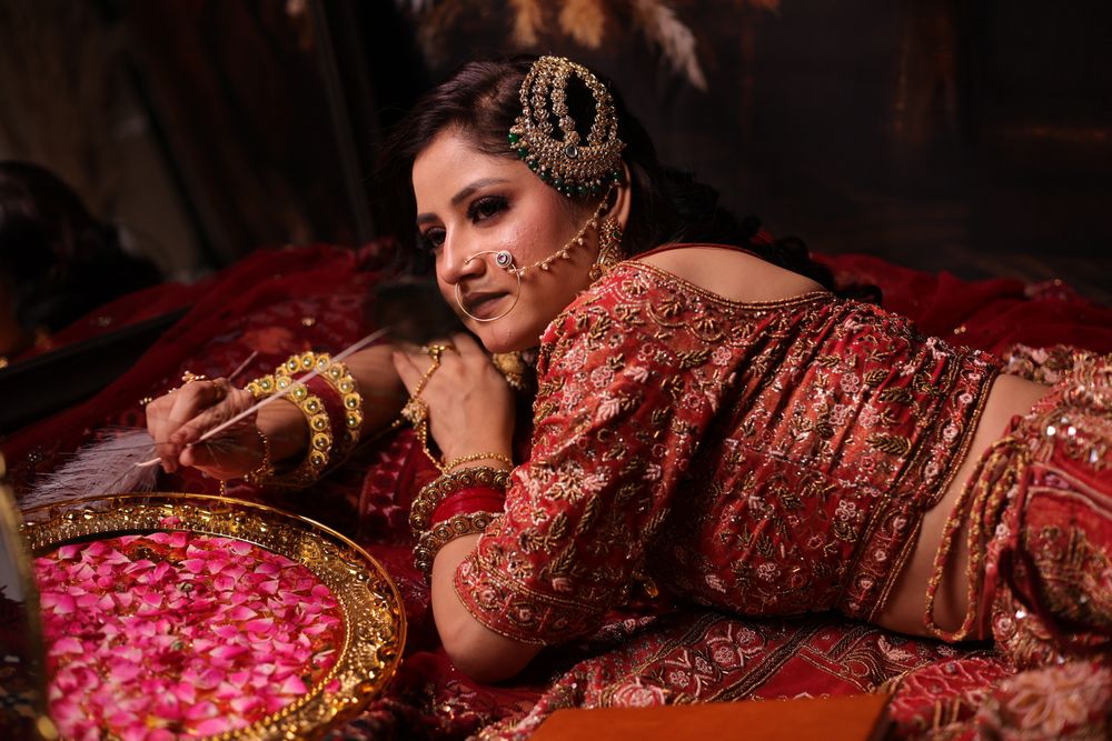 Photo From Noor Bridal In Red Ethnic - By Dimple Makeover's - The Professional MUA