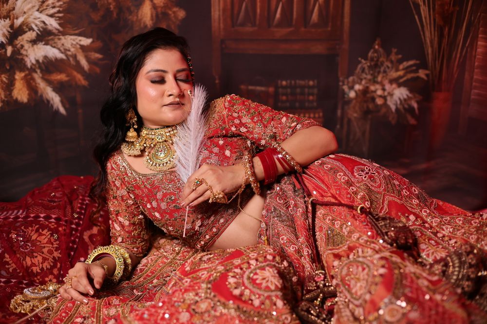 Photo From Noor Bridal In Red Ethnic - By Dimple Makeover's - The Professional MUA