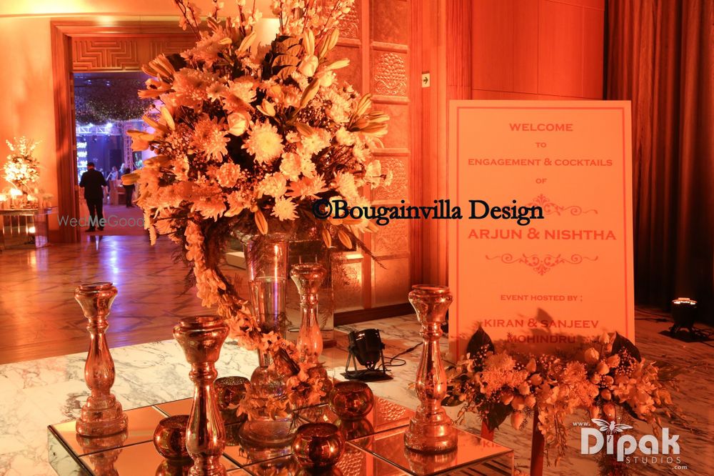 Photo From white-gold Sangeet ceremony at Hyatt regency - By Bougainvilla Design