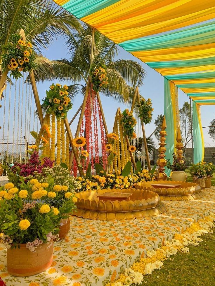 Photo From haldi - By Ojas Events and Productions