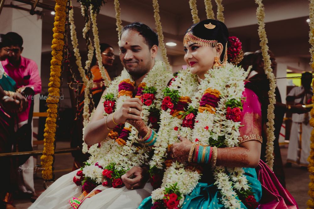 Photo From POORNA & VENKATESH - By Signature Frames Studios