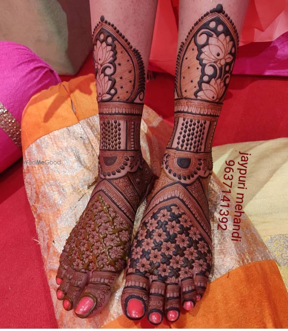 Photo From ? LATEST BRIDAL MEHANDI DESIGNS - By Jaypuri Mehandi